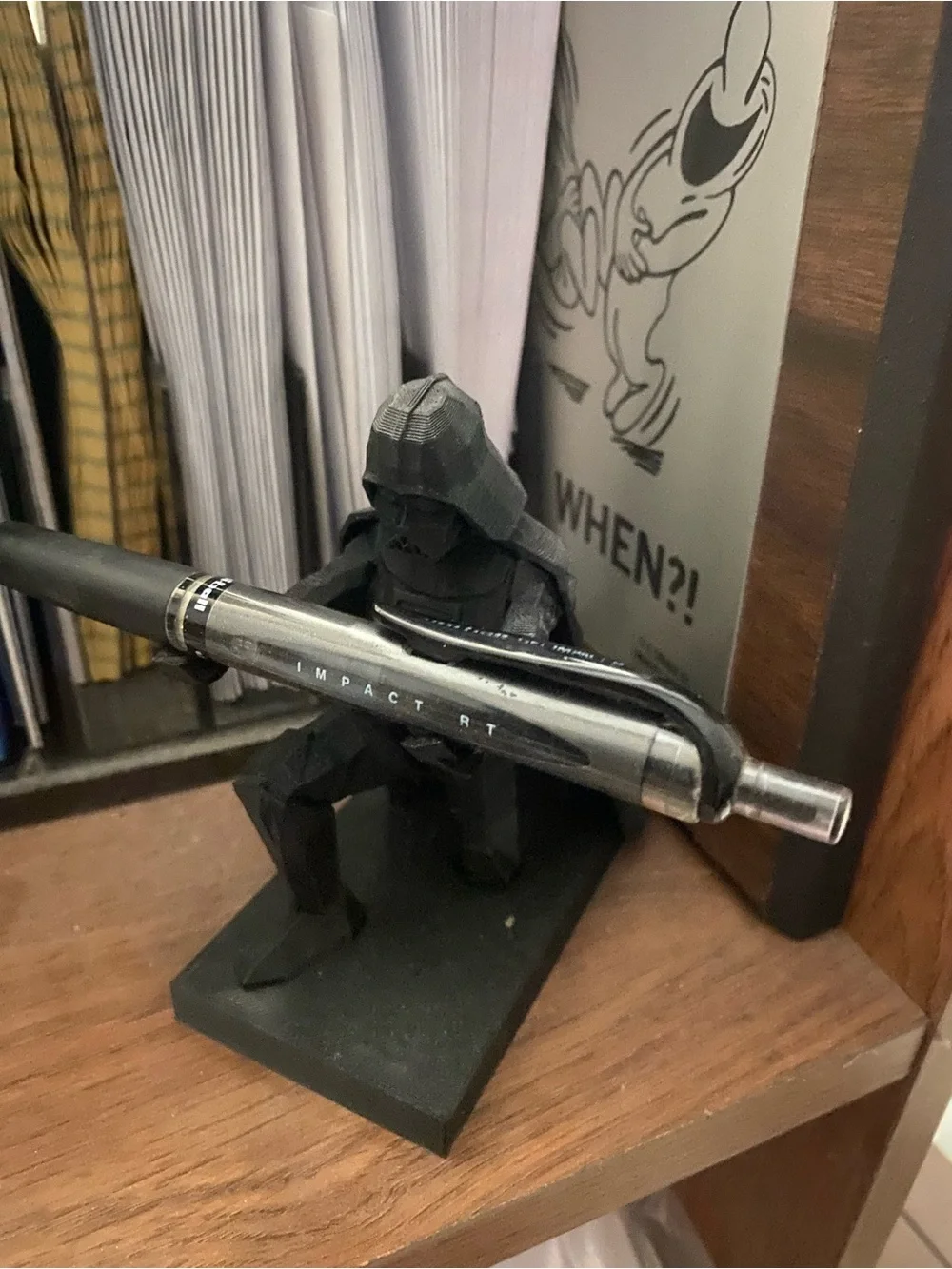 Black Darth Vader Desk Pen Holder - Home Office